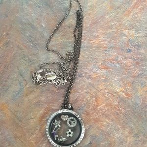 Oragami Owl necklace